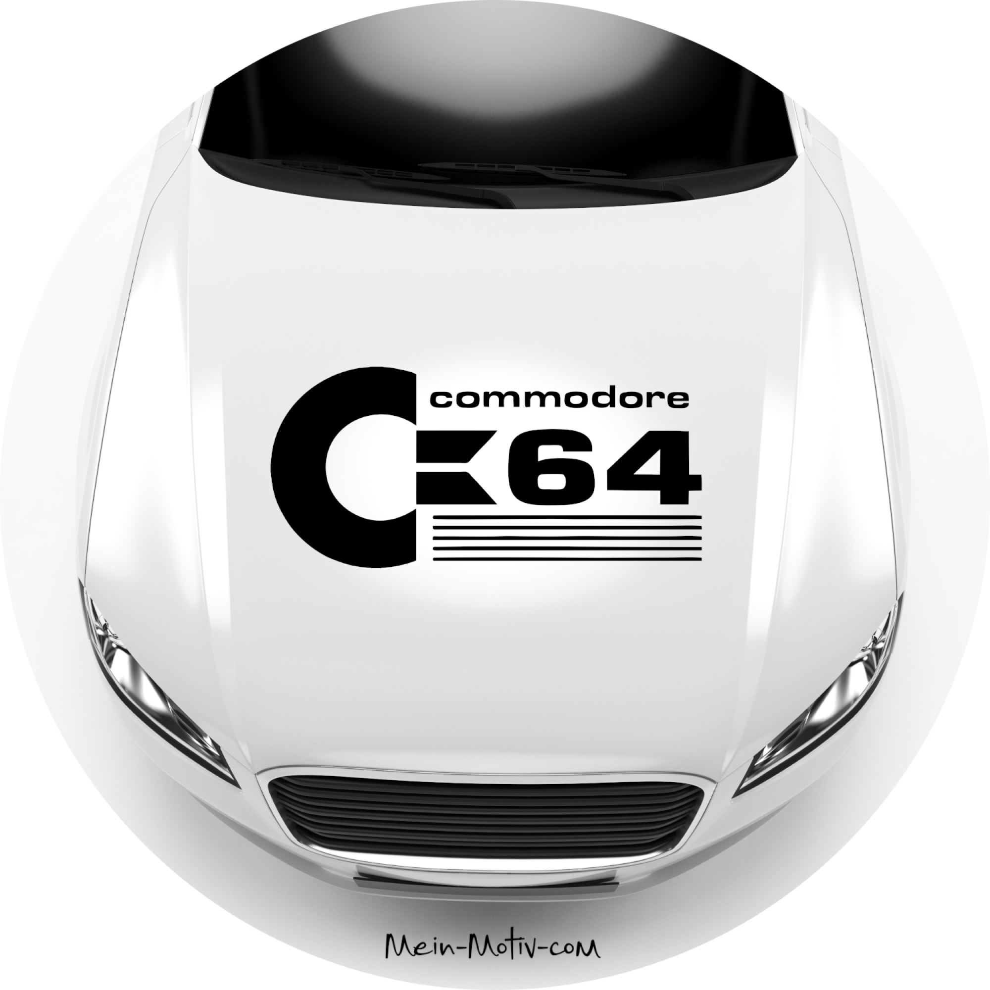 Aufkleber 46047 Commodore C64